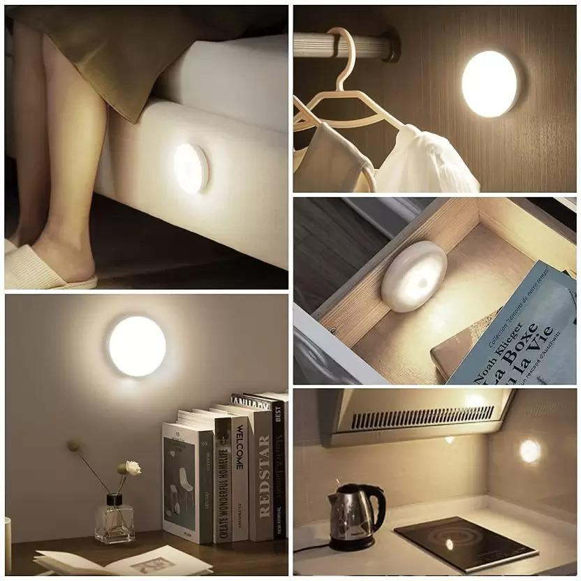 Motion Sensor Light for Home with USB Charging Wireless LED Night Light